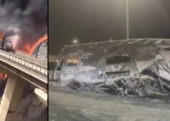 भारतीय हज यात्रियों को लेकर जा रही बस का भीषण एक्सीडेंट, 42 लोगों की दर्दनाक मौत