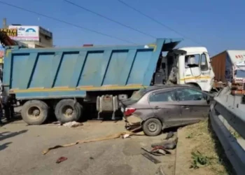 बड़ा हादसा; बेकाबू डंपर ने कई गाड़ियों को रौंदा, 10 लोगों की दर्दनाक मौत