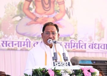 बाबा के बताए मार्ग पर चलकर ही बनेगा विकसित छत्तीसगढ़: मुख्यमंत्री  विष्णु देव साय