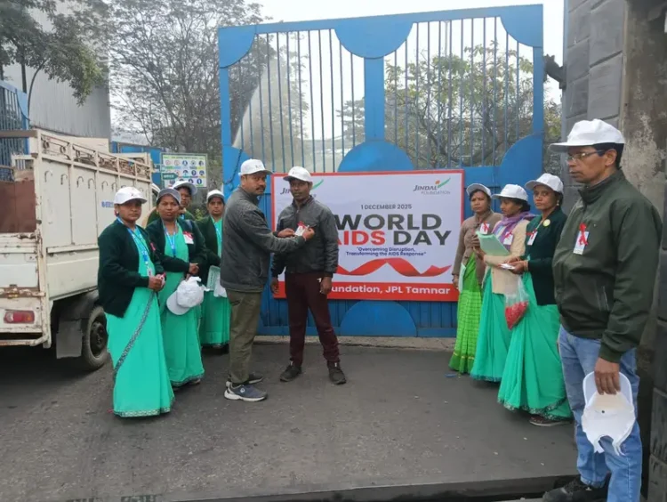 जिंदल फाउण्डेशन, जेपीएल तमनार द्वारा ’विश्व एड्स दिवस 2025’ का आयोजन