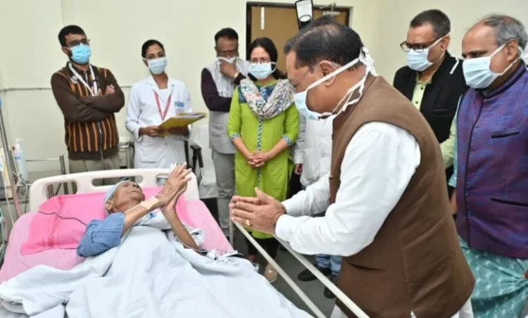 मुख्यमंत्री विष्णुदेव साय ने ज्ञानपीठ पुरस्कार से सम्मानित साहित्यकार विनोद कुमार शुक्ला के स्वास्थ्य लाभ की कामना की