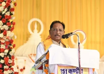 गायत्री मंत्र मानव जीवन को ऊर्जावान और संस्कारित बनाते हैं: मुख्यमंत्री विष्णु देव साय