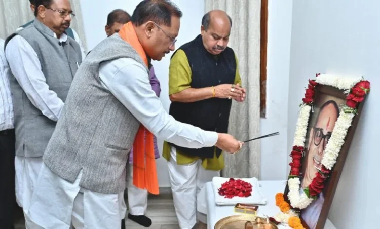 मुख्यमंत्री विष्णुदेव साय ने कुशाभाऊ ठाकरे की पुण्यतिथि पर दी श्रद्धांजलि