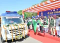दूरस्थ आदिवासी अंचलों को स्वास्थ्य की नई राह — मुख्यमंत्री साय ने 57 मोबाइल मेडिकल यूनिट वाहनों को दिखाई हरी झंडी