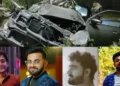 भीषण सड़क हादसा; तेज रफ्तार कार हाईवे पर ट्रक में घुसी… चार डॉक्टरों की दर्दनाक मौत