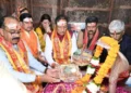 नववर्ष पर मुख्यमंत्री विष्णुदेव साय व केंद्रीय पर्यटन मंत्री ने भोरमदेव मंदिर में की पूजा-अर्चना