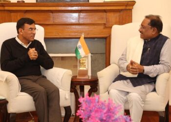 मुख्यमंत्री विष्णु देव साय ने केंद्रीय मंत्री मनसुख मांडविया से की भेंट