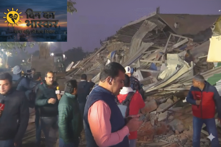 आधी रात चला प्रशासन का बुलडोजर, फैज-ए-इलाही मस्जिद के पास पथराव में 5 पुलिसकर्मी जख्मी