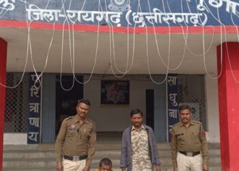 एसएसपी रायगढ़ शशि मोहन सिंह के निर्देश पर लैलूंगा पुलिस की मवेशी तस्करों के खिलाफ कार्रवाई