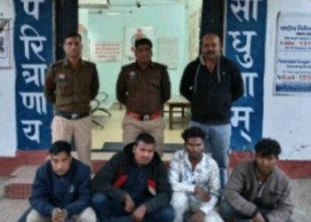 ट्रैक्टर चोरी मामले में घरघोड़ा पुलिस की त्वरित कार्रवाई, चार आरोपी गिरफ्तार, ट्रैक्टर-ट्रॉली बरामद