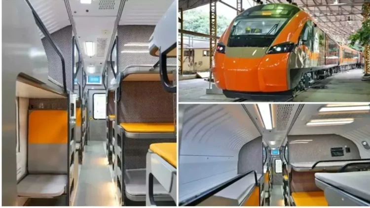 वंदे भारत स्लीपर ट्रेन में मिलेगा सिर्फ कंफर्म टिकट और आरएसी का झंझट  भी नहीं होगा;जानिए किराया और रूट की पूरी जानकारी