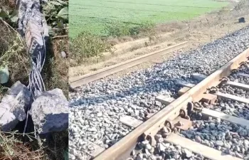 फतेहगढ़ साहिब में रेलवे ट्रैक पर धमाका, 12 फीट पटरी क्षतिग्रस्त; मालगाड़ी का इंजन खराब, लोको पायलट घायल