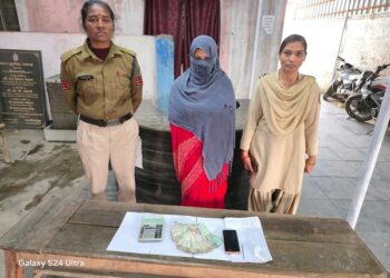 सट्टा-पट्टी के खिलाफ पुलिस की बड़ी कार्रवाई, जूटमिल क्षेत्र से महिला सटोरिया गिरफ्तार