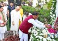 मुख्यमंत्री विष्णुदेव साय ने श्रीमती कुसुम सिन्हा को दी श्रद्धांजलि