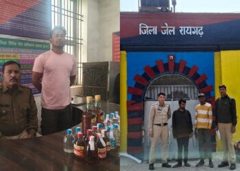 रायगढ़ पुलिस का ‘ऑपरेशन आघात’: नशे के सौदागरों पर एसएसपी शशि मोहन सिंह का सीधा प्रहार, लैलूंगा और कोतवाली में बड़ी कार्रवाई, 3 किलो गांजे के साथ पत्थलगांव के दो बदमाशों को दबोचा