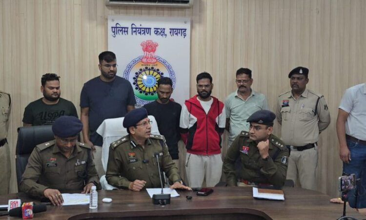 रायगढ़ पुलिस की इंटर स्टेट क्रिकेट सट्टा गिरोह पर बड़ी कार्यवाही, करोड़ों के ऑनलाइन क्रिकेट सट्टा का खुलासा