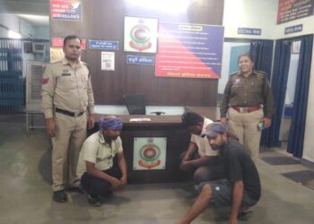 “ऑपरेशन अंकुश” के तहत जुआ रेड की कार्रवाई, डैम के पास जुआ खेलते तीन जुआरी गिरफ्तार