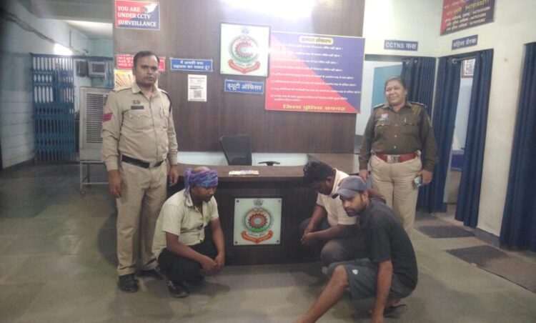 “ऑपरेशन अंकुश” के तहत जुआ रेड की कार्रवाई, डैम के पास जुआ खेलते तीन जुआरी गिरफ्तार