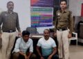 चांदमारी ईदगाह के पास कोतवाली पुलिस की जुआ रेड, दो जुआरी गिरफ्तार, 8200 नगदी और ताश जब्त