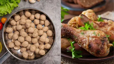 सोयाबीन या चिकन किसमें मिलता है ज्यादा प्रोटीन, वेज और नॉन-वेज के बीच कौन है बेहतर विकल्प, जानें पूरी डिटेल यहां।