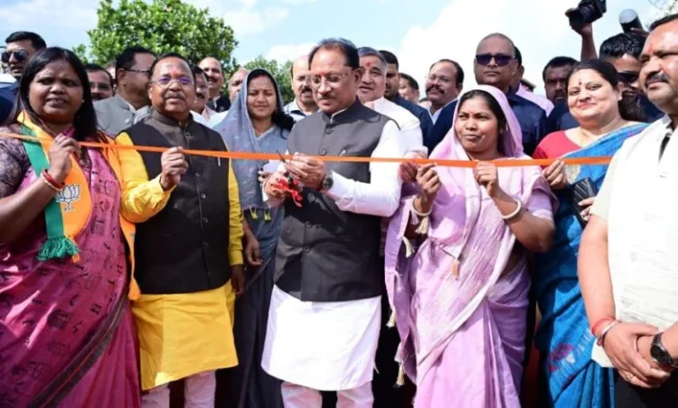 किसानों से किया हर एक वादा पूरा कर रही है हमारी सरकार : मुख्यमंत्री साय