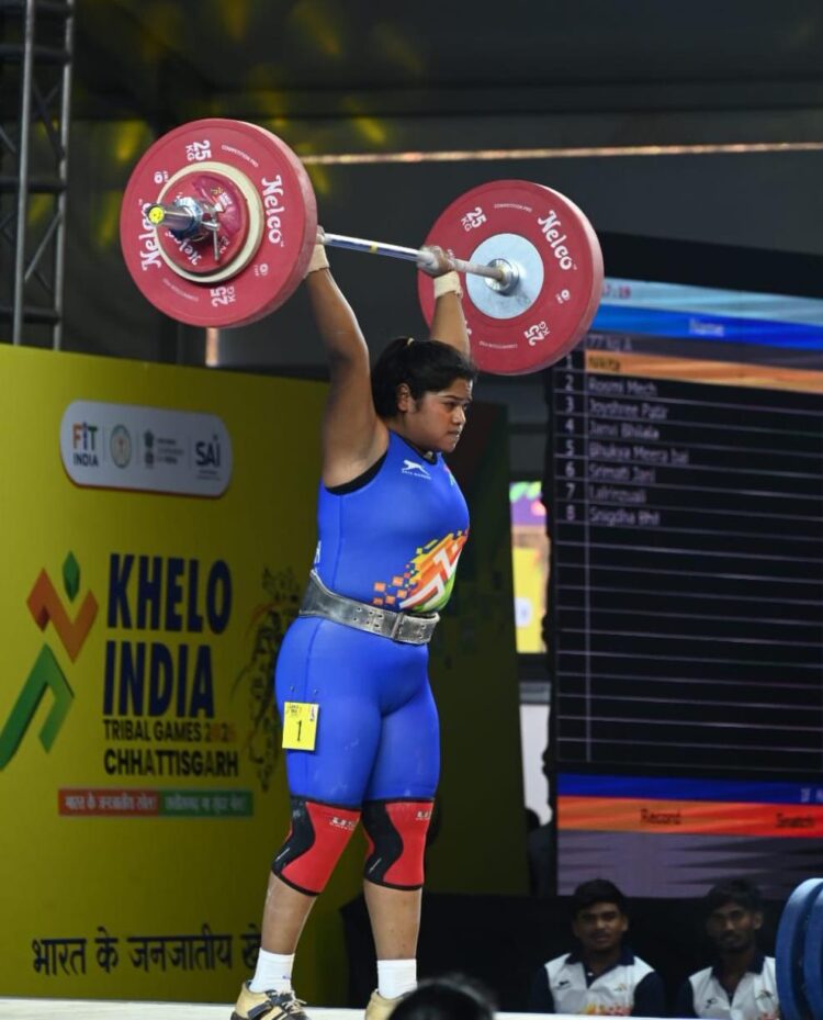 खेलो इंडिया ट्राइबल गेम्स 2026 में छत्तीसगढ़ को पहला स्वर्ण: मुख्यमंत्री  साय ने निकिता को दी बधाई