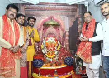 मुख्यमंत्री विष्णुदेव साय ने चंदखुरी में माता कौशल्या एवं भगवान श्रीराम के किए दर्शन: प्रदेश की सुख-समृद्धि की कामना की