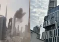 ईरान-इजरायल युद्ध के बीच दुबई में फिर धमाका, बुर्ज खलीफा के पास बिल्डिंग धुएं से घिरी, शहर में मची अफरा-तफरी