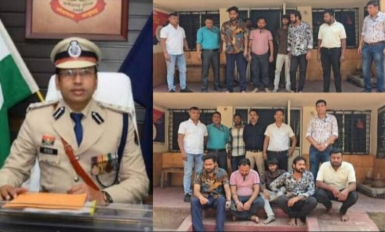 रायगढ़ पुलिस की बड़ी कार्रवाई अंतरराज्यीय साइबर फ्रॉड गैंग से जुडे 5 आरोपी गिरफ्तार, महिला एनजीओ कार्यकर्ता को CSR फंड दिलाने के नाम पर करोड़ों के साइबर फ्रॉड का खुलासा