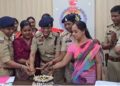 अंतर्राष्ट्रीय महिला दिवस पर रायगढ़ पुलिस ने किया महिला पुलिसकर्मियों का सम्मान