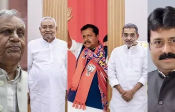 बिहार राज्यसभा चुनाव में एनडीए की बड़ी जीत,नीतीश कुमार समेत 5 उम्मीदवारों की जीत