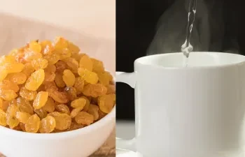 सुबह खाली पेट 1 गिलास गुनगुना पानी और भीगी किशमिश खाने से सेहत को ये फायदे मिलते हैं