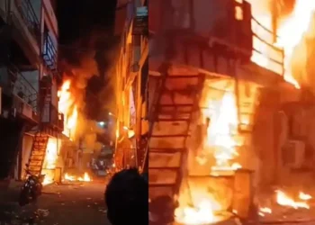 सूरत के जरी कारखाने में LPG सिलेंडरों में ब्लास्ट, 2 लोगों की मौत, 9 घायल