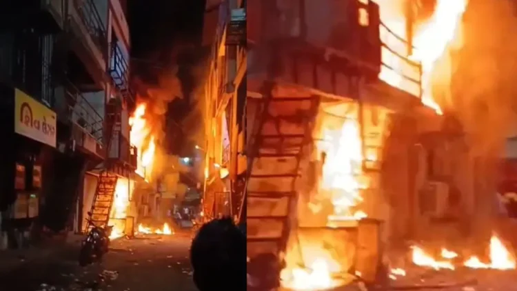 सूरत के जरी कारखाने में LPG सिलेंडरों में ब्लास्ट, 2 लोगों की मौत, 9 घायल