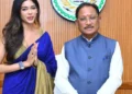 मुख्यमंत्री विष्णुदेव साय से मिस इंडिया छत्तीसगढ़ सुश्री अनुष्का सोन ने की सौजन्य मुलाकात : सदन का ऐतिहासिक सत्र सुनने विधानसभा पहुंची थी मिस इंडिया छत्तीसगढ़