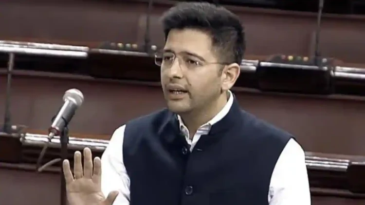 राज्यसभा में AAP का बड़ा फैसला,राघव चड्ढा को राज्यसभा डिप्टी लीडर पद से हटाया