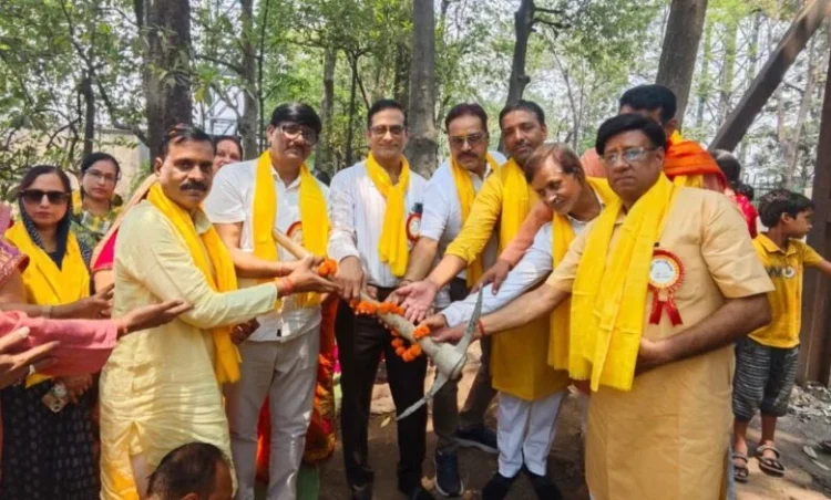 भगवान परशुराम चौक स्थापना का हुआ किरोड़ीमल नगर में भूमिपूजन