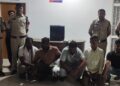 ट्रांसपोर्ट नगर बस स्टैंड में मारपीट, लूटपाट और तोड़फोड़ मामले में जूटमिल पुलिस ने की सख्त कार्रवाई, डकैती की धाराओं के तहत पांच आरोपी गिरफ्तार
