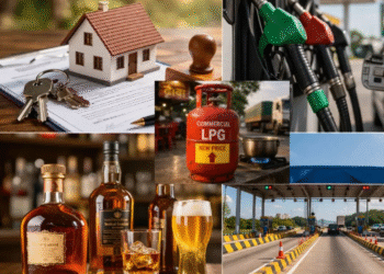 छत्तीसगढ़ में आज से बड़े बदलाव: रजिस्ट्री में राहत, पेट्रोल-गैस और शराब महंगी, आम आदमी पर असर