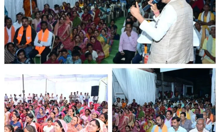 रायगढ़ के ग्रामीण क्षेत्रों में विकास को मिल रही नई गति: वित्त मंत्री ने करोड़ों रुपयों के कार्यों की दी सौगात