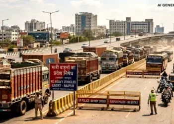 रायपुर में भारी वाहनों की एंट्री पर रोक, 19 प्रवेश द्वारों पर प्रतिबंध; घर से निकलने से पहले देखें पूरी लिस्ट यहां…