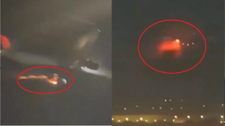 उड़ान के कुछ मिनट बाद इंजन में लगी आग, डेल्टा फ्लाइट की इमरजेंसी लैंडिंग; 272 यात्री थे सवार ।