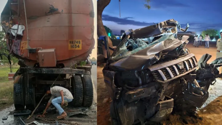 दर्दनाक सड़क हादसा: बोलेरो टैंकर से टकराई, 5 की मौत, कई घायल