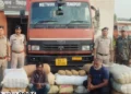 छत्तीसगढ़ में पुलिस ने ट्रक से 1.5 करोड़ से अधिक का गांजा किया बरामद, अलग-अलग राज्यों के 5 आरोपी गिरफ्तार