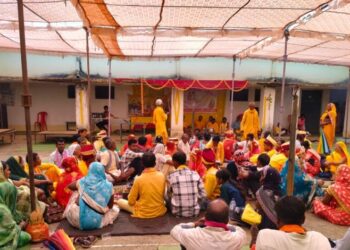 ’मुख्यमंत्री कन्या विवाह योजना के तहत कांसाबेल में 12 जोड़े वैवाहिक बंधन में बंधे’