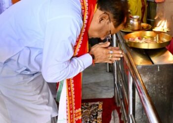 मुख्यमंत्री विष्णुदेव साय हरिनाम संकीर्तन नामयज्ञ में हुए शामिल