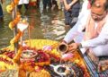 जलेश्वर महादेव धाम में मुख्यमंत्री विष्णुदेव साय ने किया जलाभिषेक: प्रदेश की सुख-समृद्धि की कामना की