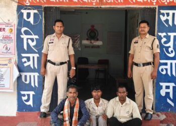 *शादी की पार्टी को लेकर विवाद, घर में घुसकर मारपीट करने वाले तीन आरोपी गिरफ्तार*