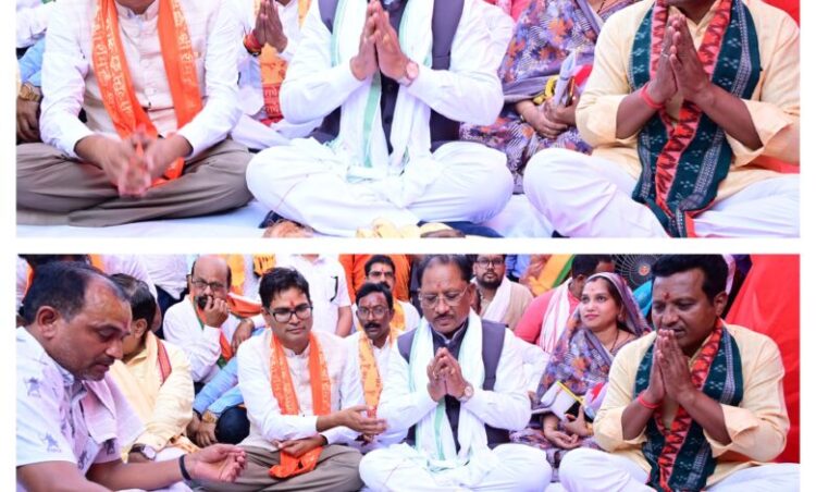 विकसित छत्तीसगढ़ के संकल्प के साथ आगे बढ़ रही सरकार-मुख्यमंत्री साय