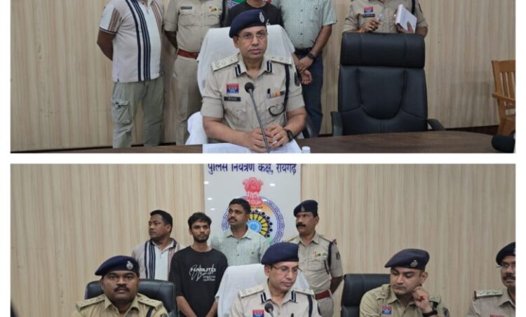 अंधे कत्ल की गुत्थी सुलझी, अधिवक्ता की हत्या का आरोपी प्रेमी गिरफ्तार, पूंजीपथरा पुलिस को बड़ी सफलता